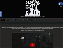 Tablet Screenshot of mafia-wroclaw.com